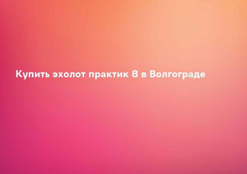 Купить эхолот практик 8 в Волгограде